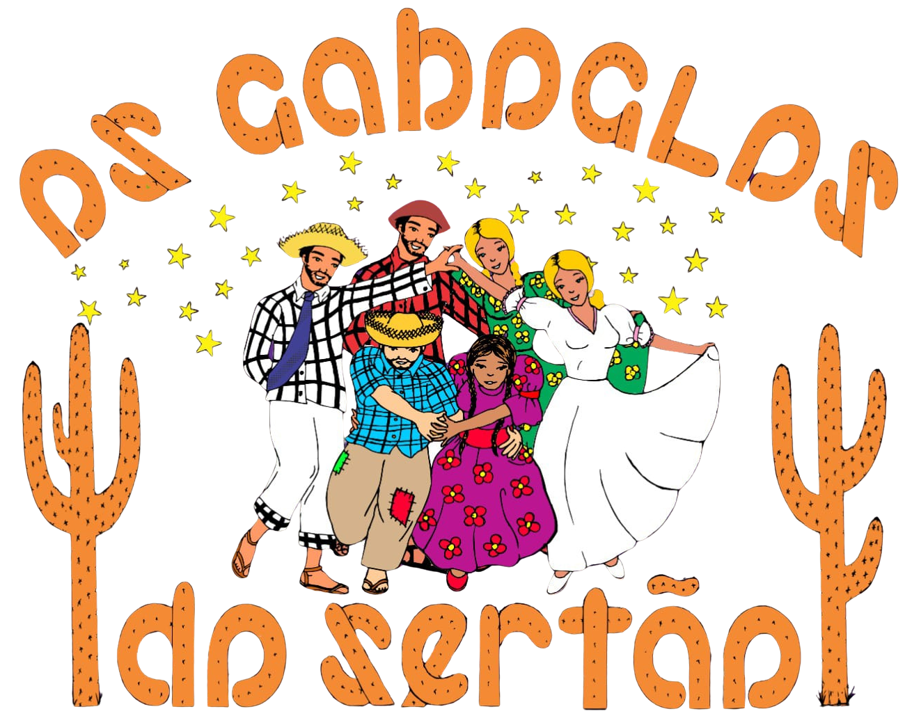 Logo Os Caboclos do Sertão